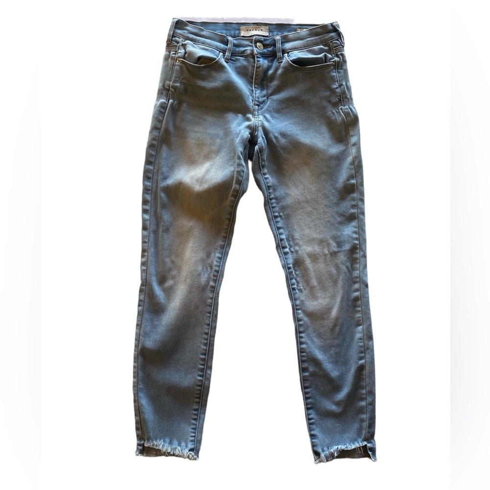PACSUN Woman’s Jeans Pants Jagged Ankle Super Stretch Size 26 Great Condition! - Picture 14 of 14